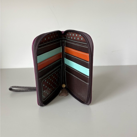 CHALA Zip Around Wallet Wristlet Boston Terrier - Picture 5 of 6